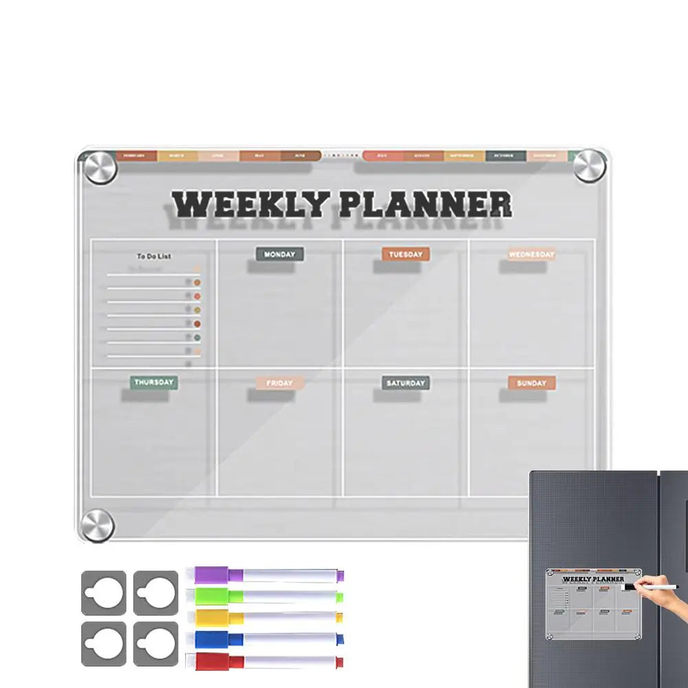 Magnetic Monthly Planner Board