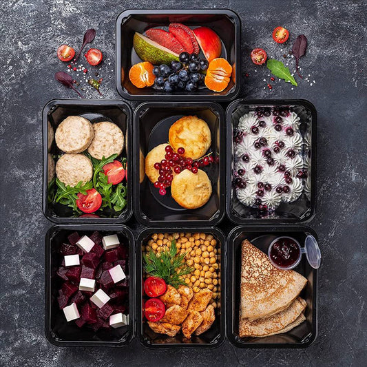 50-Pack Meal Prep Containers
