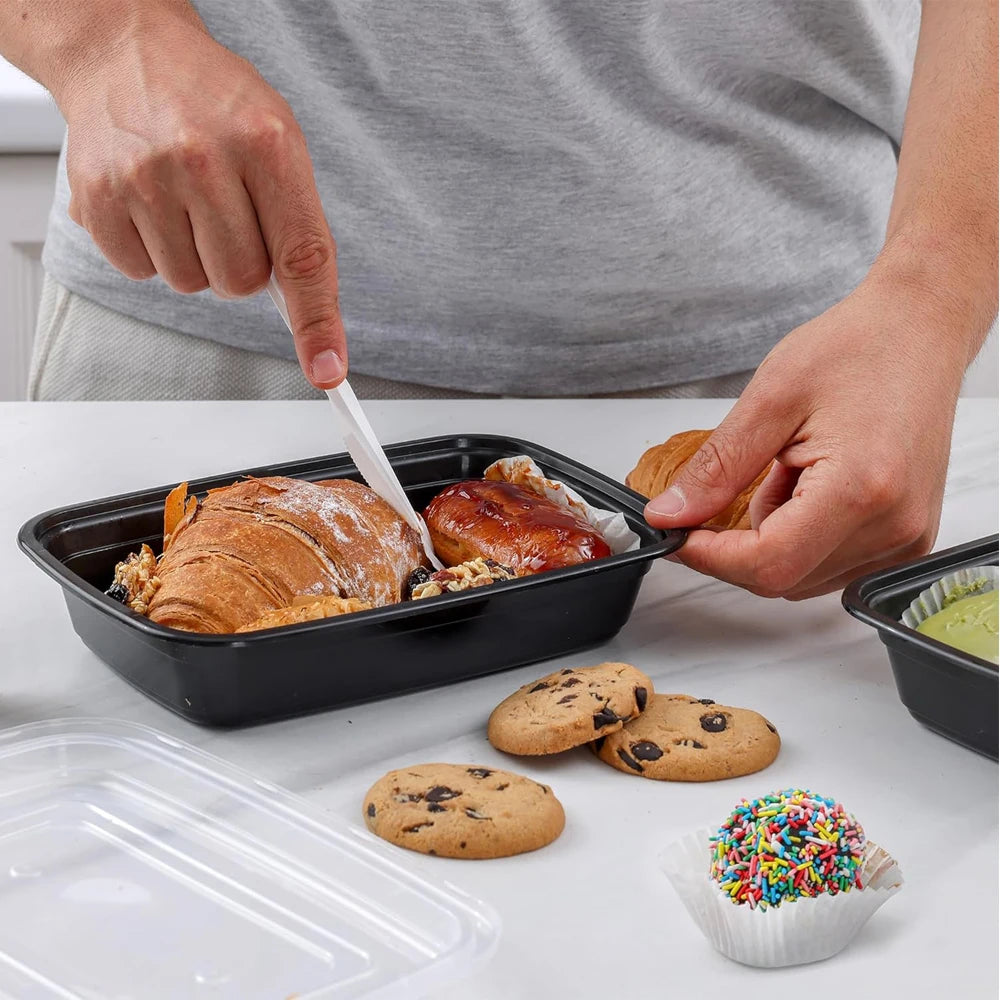 20 Pack Stackable Meal Prep Containers
