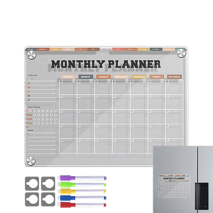 Magnetic Monthly Planner Board