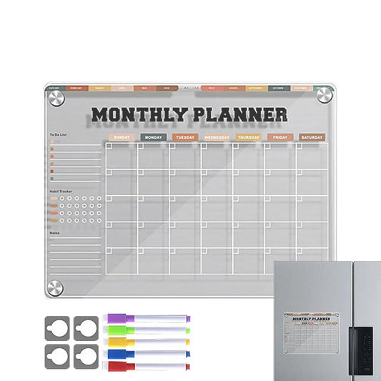 Magnetic Monthly Planner Board