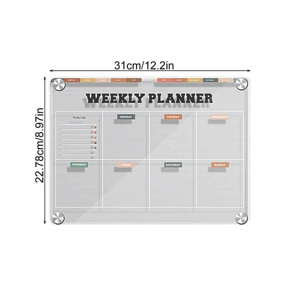 Magnetic Monthly Planner Board