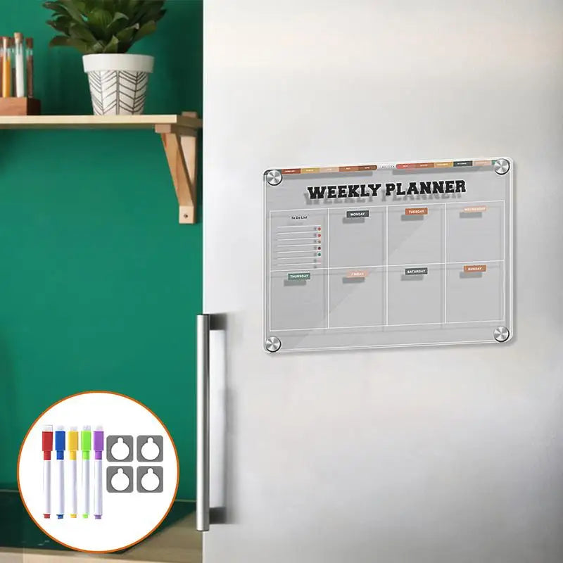 Magnetic Monthly Planner Board