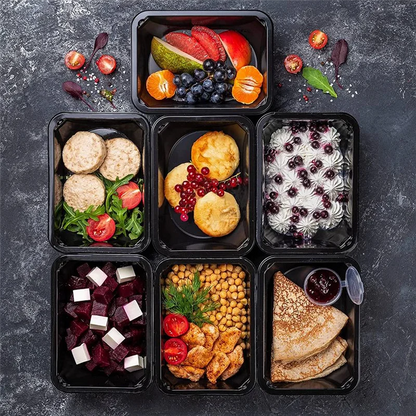 50-Pack Meal Prep Containers