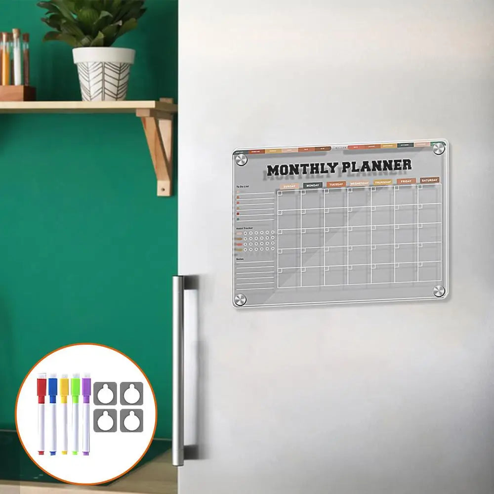 Magnetic Monthly Planner Board