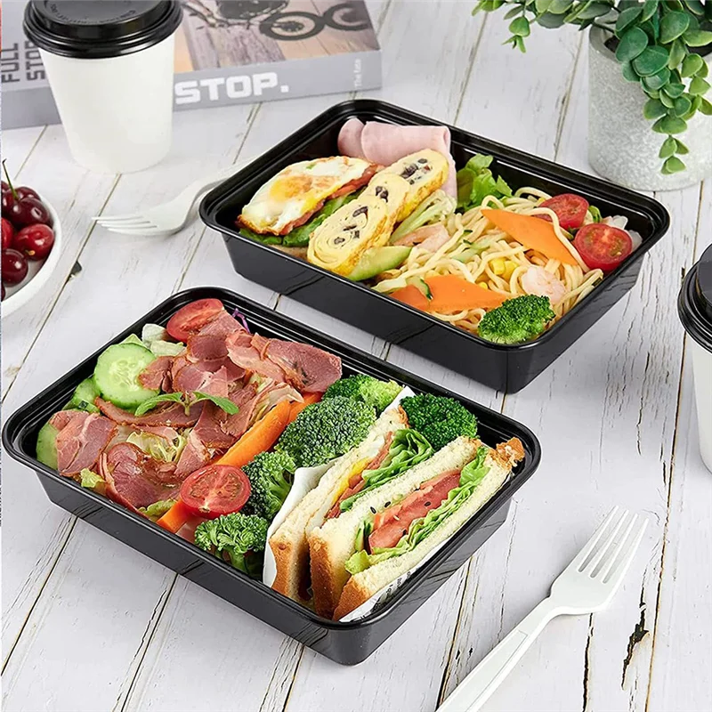 50-Pack Meal Prep Containers