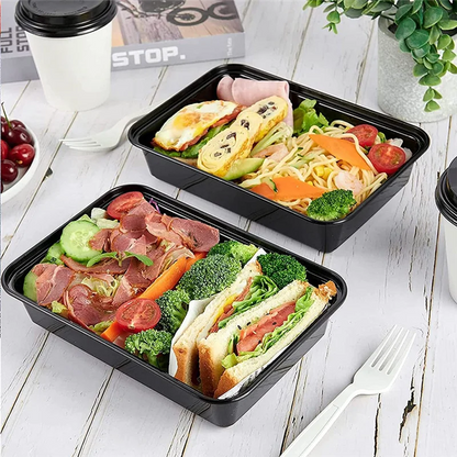 50-Pack Meal Prep Containers